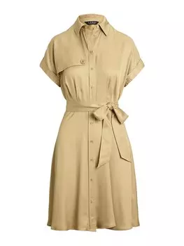 Платье-рубашка Lauren Ralph Lauren, песочный