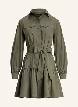 Платье-Рубашка Lauren Ralph Lauren, зеленый