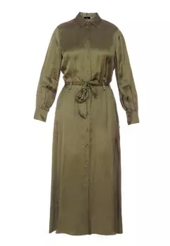 Платье-рубашка Le Temps Des Cerises Sera, зеленый
