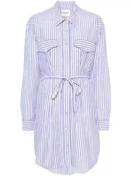 Платье-рубашка Liliane в полоску MARANT TOILE, синий