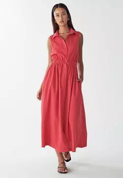 Платье-рубашка LINA WILLA, красный