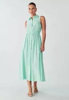 Платье-рубашка LINA WILLA, светло-зеленый