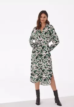 Платье-рубашка LISO TATUUM, зеленый