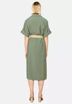 Платье-рубашка LolaLiza, хаки