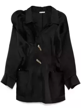 Платье-рубашка Lotus Maticevski, черный