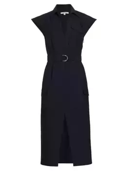 Платье-рубашка Lucy в стиле милитари Derek Lam 10 Crosby, цвет midnight