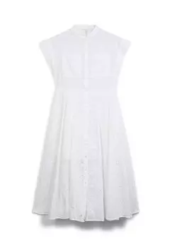 Платье-рубашка LUNGO SANGALLO Calliope, кремовый