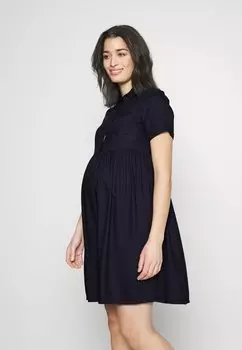 Платье-рубашка MAMALICIOUS, черный