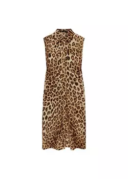 Платье-рубашка MANGO Miriam2, цвет Cappuccino/Light brown