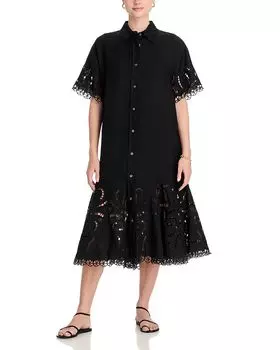 Платье-рубашка Марджа Sea, черный