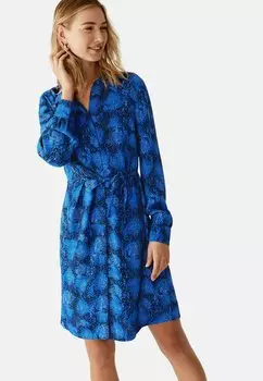 Платье-рубашка Marks & Spencer, синий