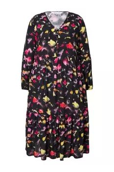 Платье-рубашка MIAMODA, черный