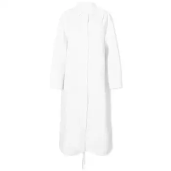 Платье-рубашка миди Jil Sander, белый