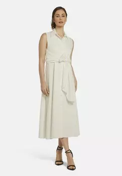 Платье-рубашка MIDI OWILA MIT BINDEDETAIL Nicowa, белый