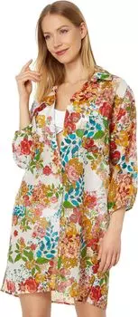 платье-рубашка Millo Johnny Was, мульти