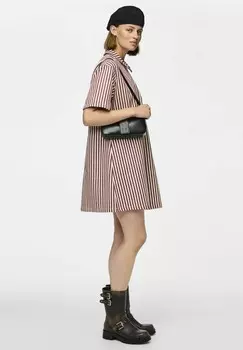 Платье-рубашка MINI PCASNA Pieces, кремовый