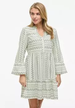 Платье-рубашка MINI VIETNA 3/4-ARM VILA, цвет Laurel Wreath