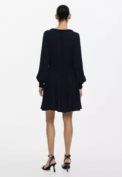Платье-рубашка MINI WITH DETAILS Desigual, черный