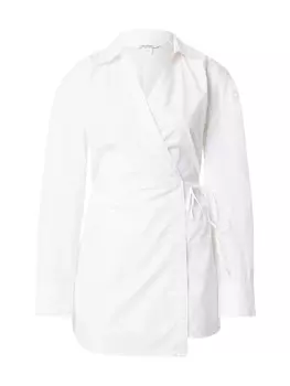 Платье-рубашка Monki, белый