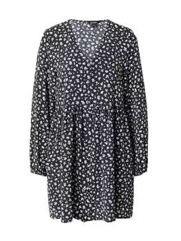 Платье-рубашка Monki, черный