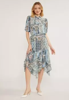 Платье-рубашка Monnari, синий