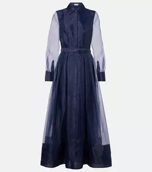 Платье-рубашка Montgomery Simkhai, Midnight