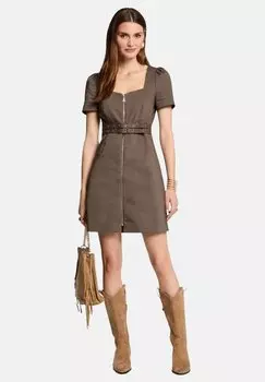 Платье-рубашка Morgan, хаки