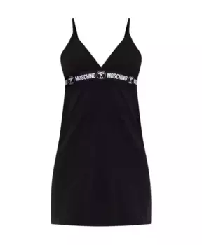 Платье Рубашка Moschino, черный