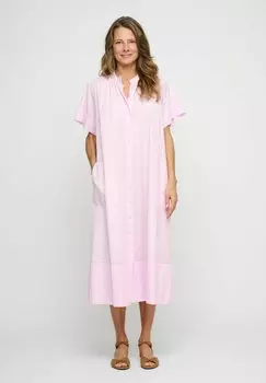 Платье-рубашка moshi moshi mind, светло-розовый