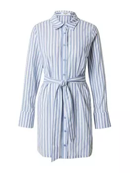 Платье-рубашка NA-KD, синий