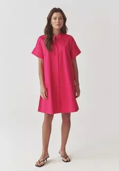 Платье-рубашка на талии ALIATI TATUUM, розовый