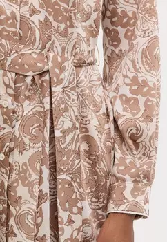 Платье-рубашка на талии LUGANO Marella, коричневый