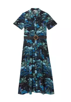 Платье-рубашка на талии MIT GRTEL Cache Cache, черный