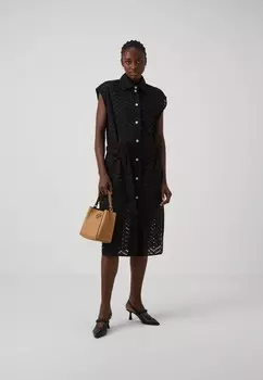 Платье-рубашка на талии MOMENT Libertine-Libertine, черный