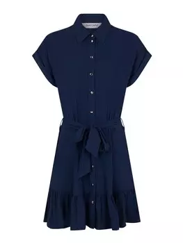 Платье-рубашка Naf Naf NEMO, темно-синий