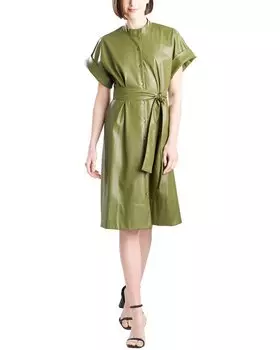 Платье-рубашка Natori N Natori, зеленый