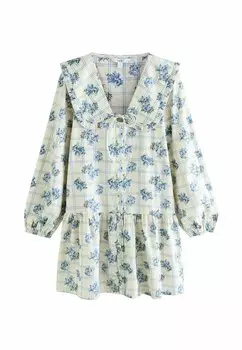 Платье-рубашка Next, бежевый