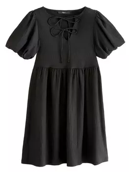 Платье-рубашка Next, черный