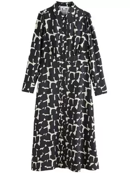 Платье-рубашка Next, черный