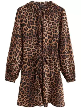 Платье-рубашка Next, цвет Brown/Chocolate