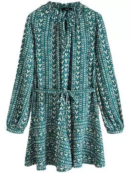 Платье-рубашка Next, цвет Cyan blue