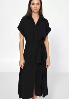 Платье-рубашка Nife, черный