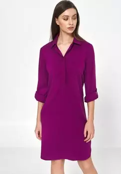 Платье-рубашка Nife, фиолетовый