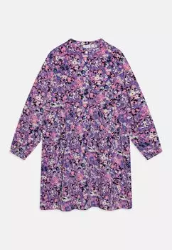 Платье-рубашка Nkfluna Ls Pb Name it, цвет aster purple