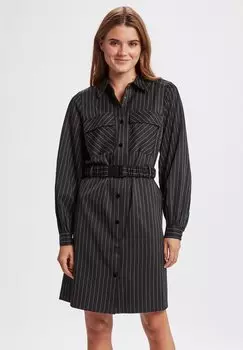 Платье-рубашка Nmph NUEDITION, цвет caviar