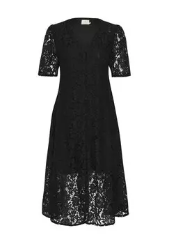 Платье-рубашка NOMI Kaffe, черный