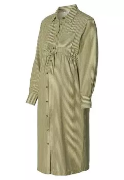 Платье-рубашка Noppies, зеленый