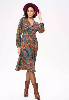 Платье-рубашка NORA blue shadow, мультиколор