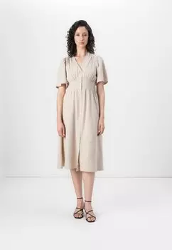 Платье-рубашка NORA MIDI DRESS JDY, серый