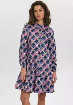 Платье-рубашка NUTARTY Nmph, розовый